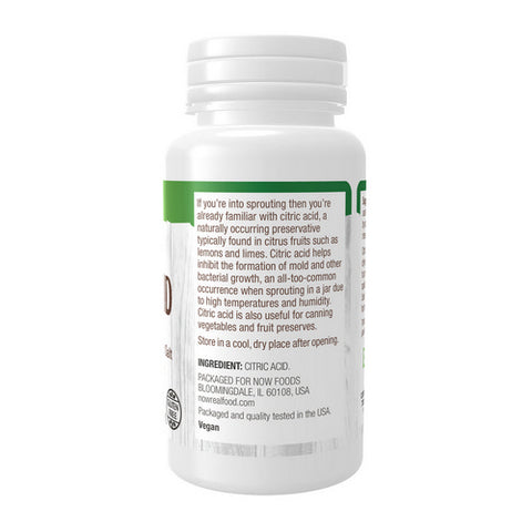 Now Foods, Citric Acid, 4 oz