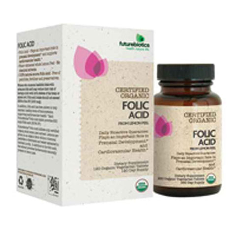 Futurebiotics, Organic Folic Acid, 120 vegi tabs