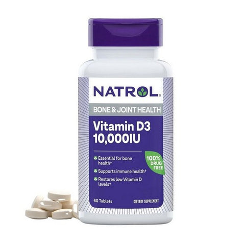 Natrol, Vitamin D3, 60 Tabs