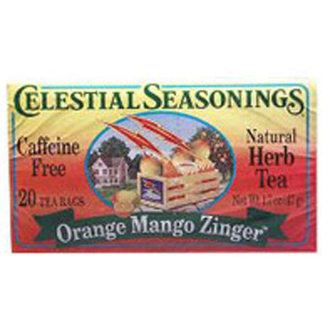 Celestial Seasonings, Tangerine Orange Zinger Herb Tea, 20 bags