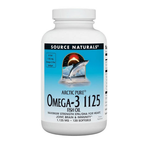 Source Naturals, ArcticPure Omega-3 1125 Fish Oil, 30 softgels