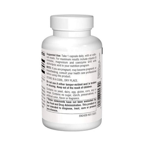 Source Naturals, Alpha Lipoic Acid, 600 MG, 120 caps Source Naturals