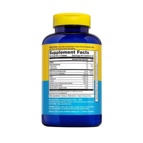 Nature's Life, Lipotropic Complex, 180 tabs