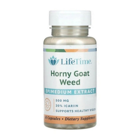 Life Time Nutritional Specialties, Horny Goat Weed, 500 mg, 60 caps