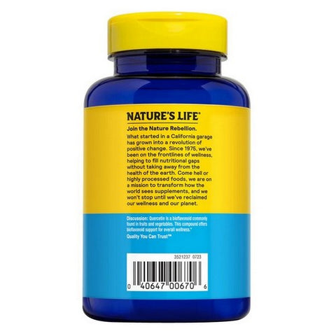 Nature's Life, Quercetin, 400 mg, 100 vcaps