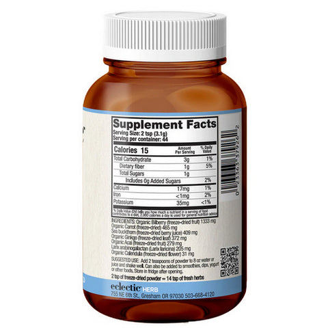 Eclectic Herb, Eye Food Powder, 138gram