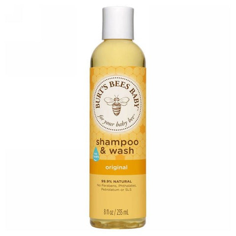Burts Bees, Baby Original Tear Free Shampoo And Wash, 8 Oz