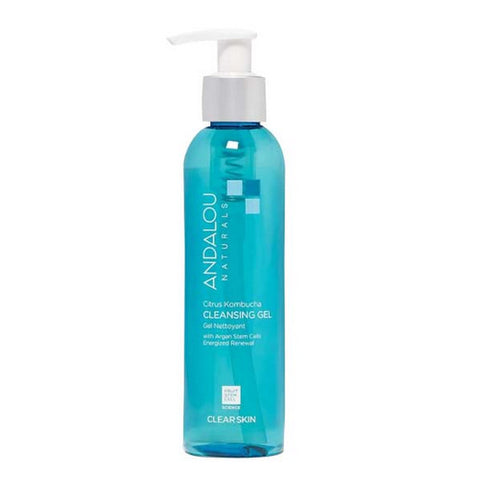 Andalou Naturals, Cleansing Gel, 6 oz, Citrus Kombucha
