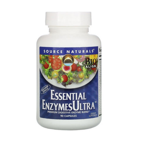 Source Naturals, Essential Enzymes Ultra, 90 caps
