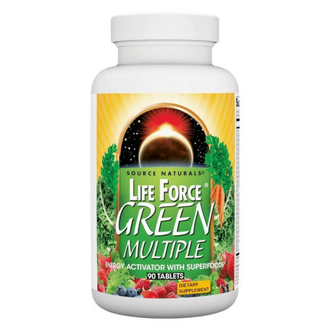 Source Naturals, Life Force Green Multiple, 90 tabs