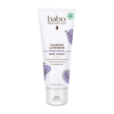 Babo Botanicals, Body Lotion Calming Lavender, Lavender 8 oz