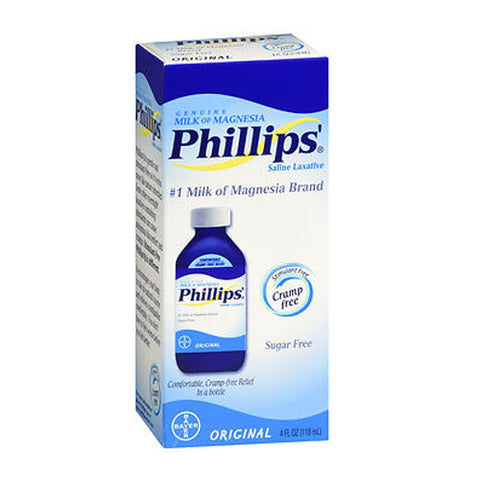 Bayer, Phillips Milk Of Magnesia Saline Laxative, 4 Oz