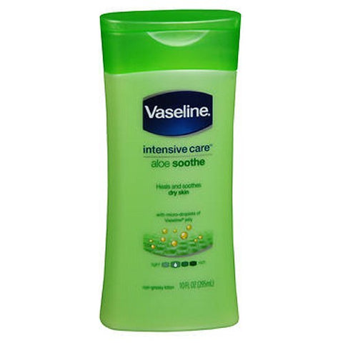 Vaseline, Intensive Care Aloe Fresh Body Lotion, 10 Oz