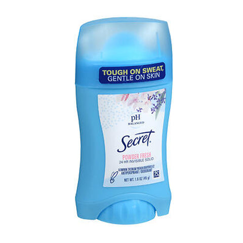 Secret, Anti-Perspirant Deodorant Invisible Solid, Powder Fresh 1.6 oz