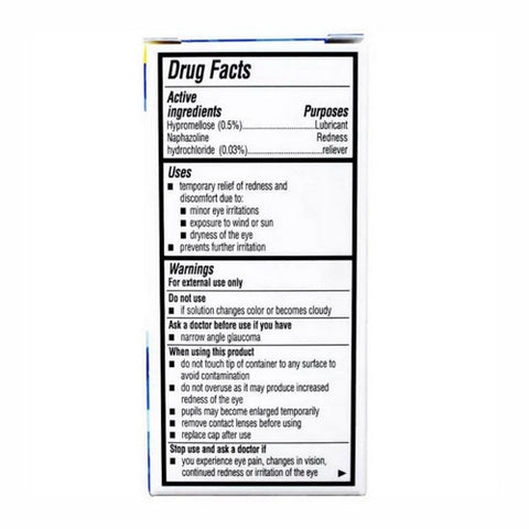 Bausch + Lomb, Bausch And Lomb Advanced Eye Relief Redness Reliever Lubricant Drops, 0.5 oz