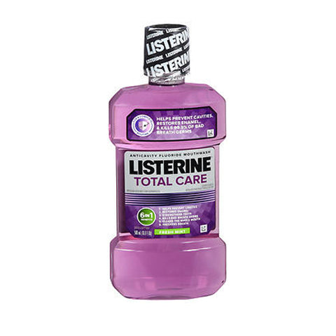 Listerine, Total Care Anticavity Mouthwash, Fresh Mint 16.6667 oz