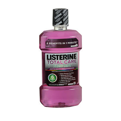 Listerine, Total Care Anticavity Mouthwash, Fresh Mint 33.82 oz