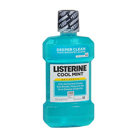 Listerine, Cool Mint Antiseptic Mouthwash, 8.33 Oz