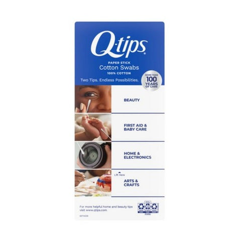Q-Tips, Cotton Swabs, 500 each Q-Tips