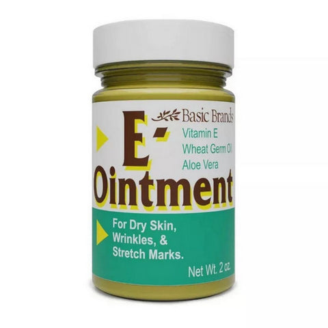 Basic, Organics Vitamin E Natural Ointment, 2 oz