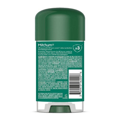 Mitchum, Men Triple Odor Defense Anti-Perspirant & Deodorant Gel Sport, 2.25 Oz